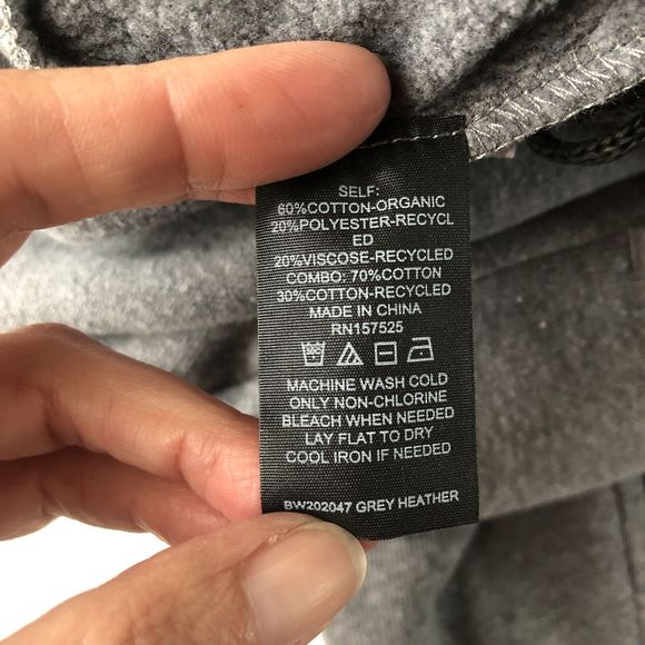 Bandier WSLY The Ecosoft Classic Jogger Heather Gray With Pockets Size Large - Picture 7 of 12